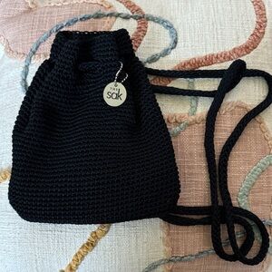 The Sak Dylan Crochet Backpack Hand crocheted Perfect Spring Wardrobe Accessory